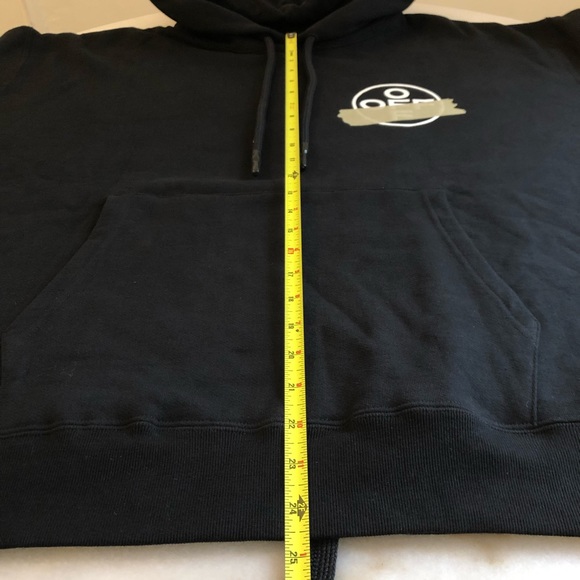 Off-White - Virgil Abloh XL *NWOT* Tape Arrow Hoodie - Picture 6 of 10
